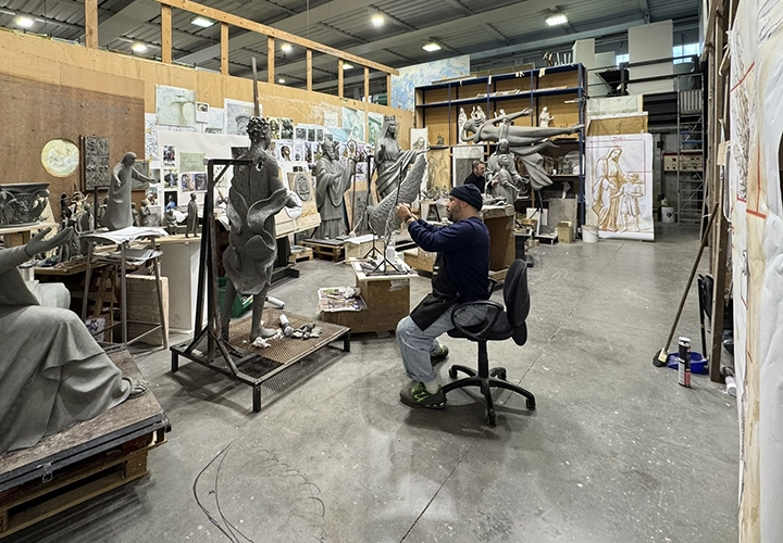 laboratorio artistico reparto di plastiline