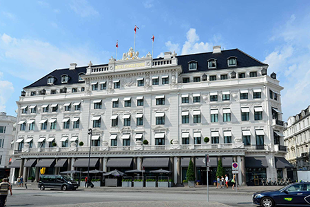 vista esterna hotel Angleterre