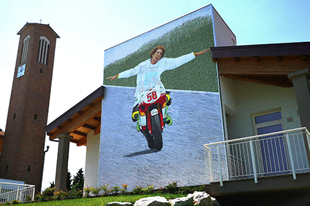 Mosaico di Marco Simoncelli