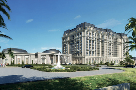 Esterno dell hotel 5stelle Tefang Portman